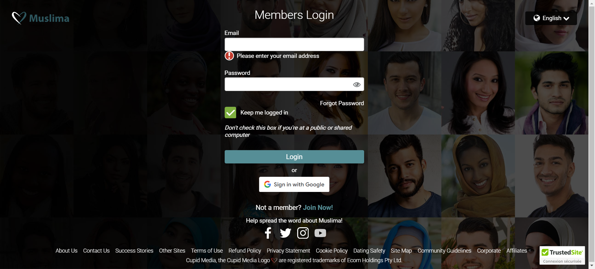 A collage showcasing various dating sites tailored for Muslims, highlighting inclusivity and connection in the community.
